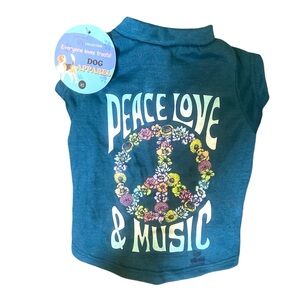 Dog apparel XS Teal Blue Shirt